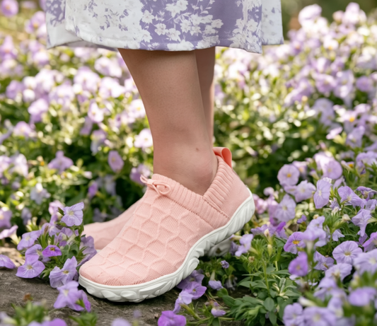 Chaussures Minimalistes Slip-On — Rose