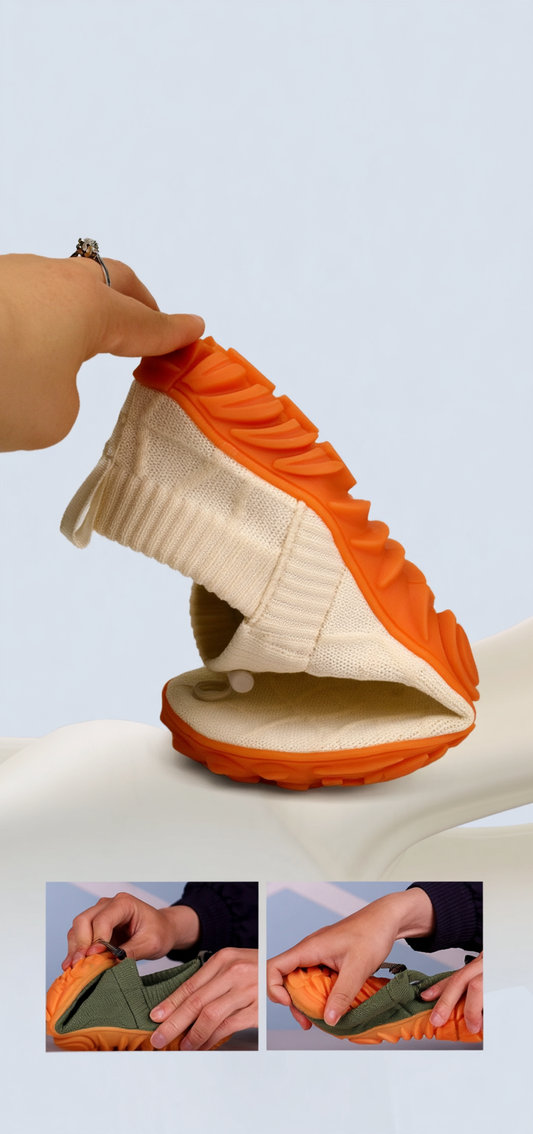 Chaussures minimalistes Nolwena, détail