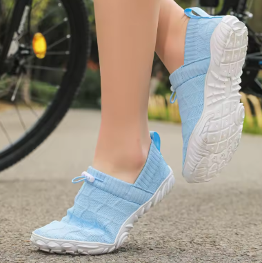 Chaussures Minimalistes Slip-On — Bleu Ciel