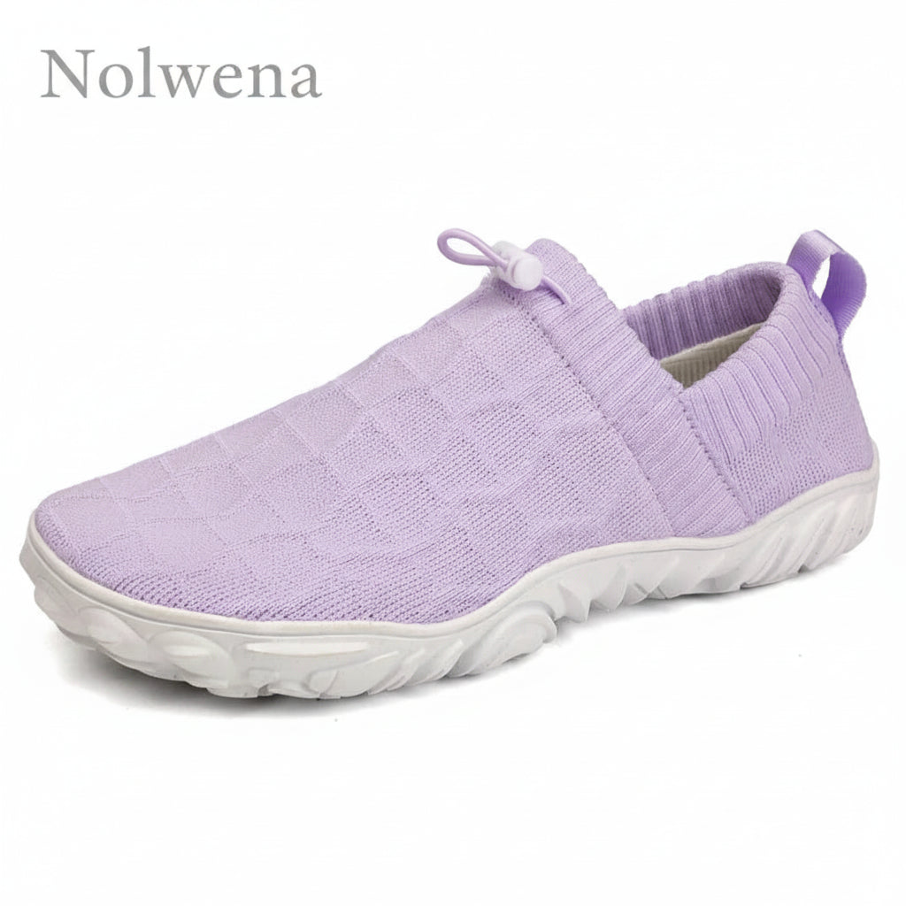 Chaussures minimalistes Slip-On violet sans lacets