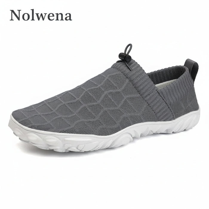 Chaussures Minimalistes Slip-On — Gris