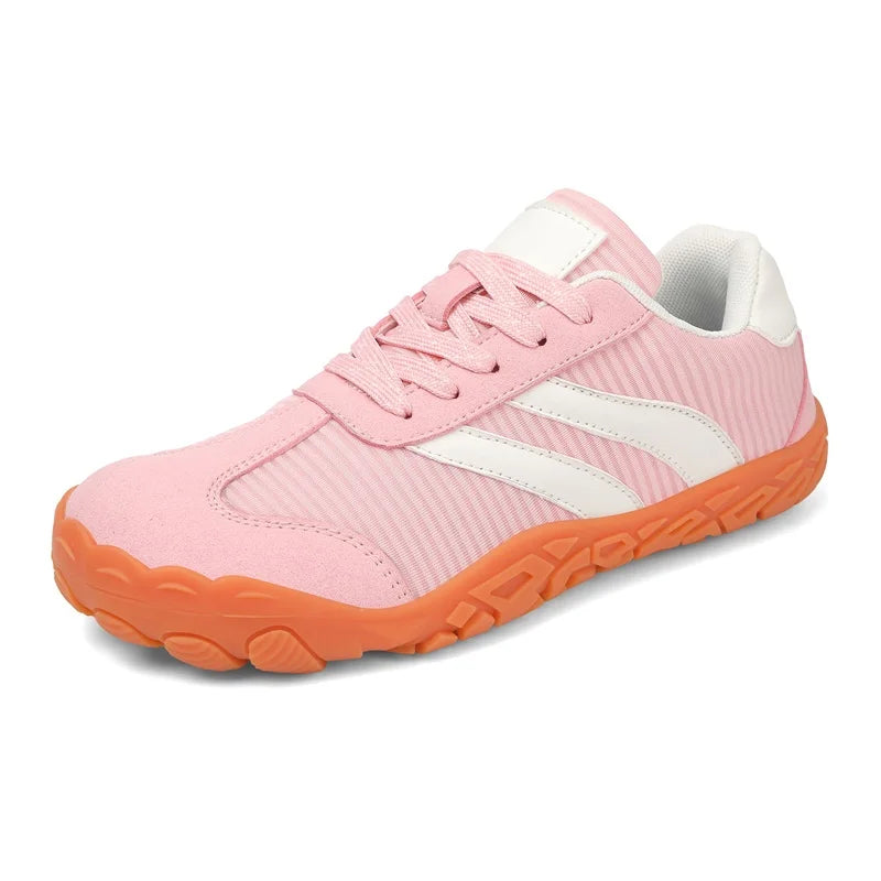 Chaussures minimalistes Nolwena Motif rose