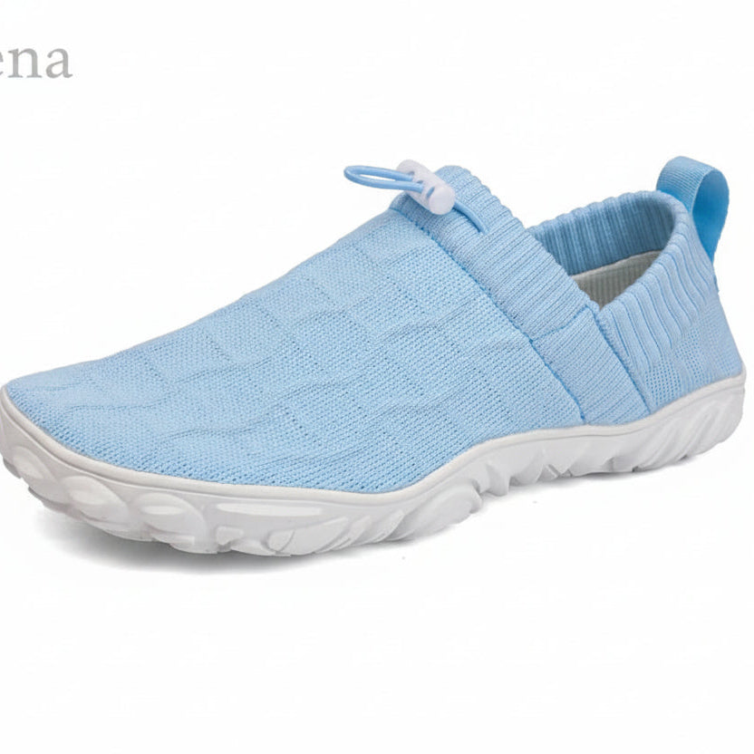 Chaussures minimalistes Slip-On bleu ciel sans lacets